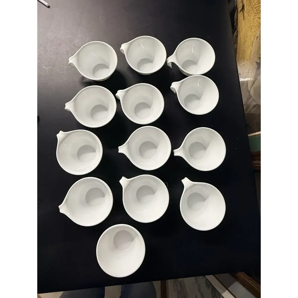 11 Corelle Butterfly Gold Tab- 10 Cups With Handles, 1 No Handle